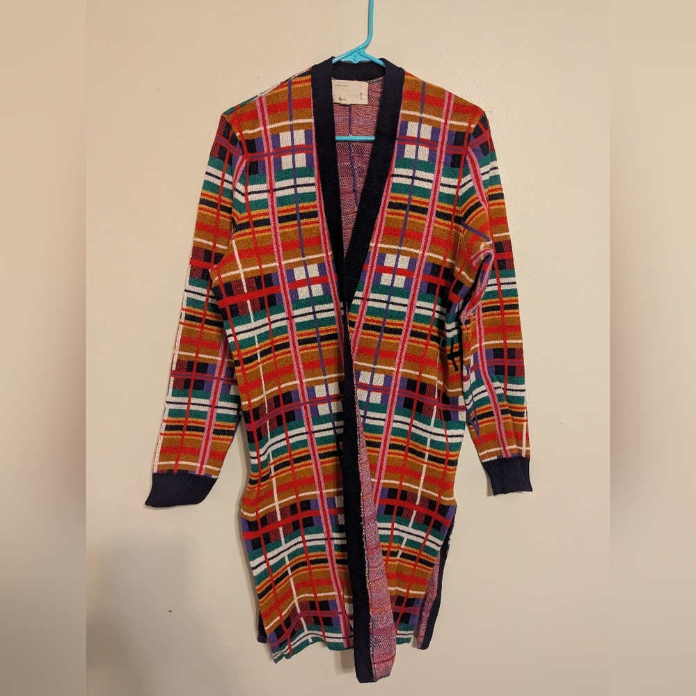 Anthropologie x Moth Williston Plaid Cardigan - Picture 5 of 9